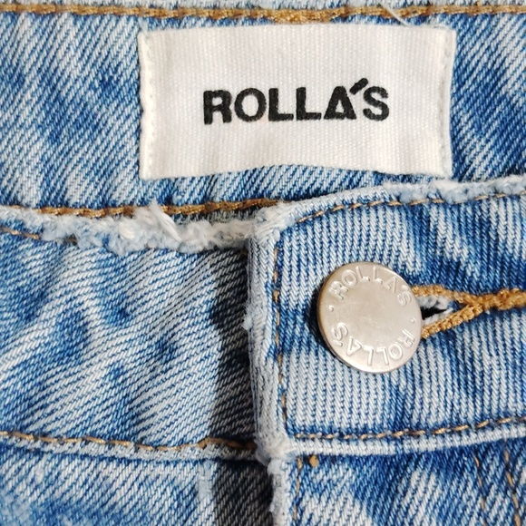 Rolla's Dusters High Rise Slim Shorts Size 24 - Picture 4 of 6